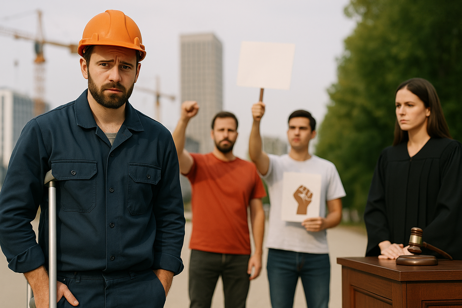Accidente laboral por culpa patronal: Justicia para un trabajador lesionado